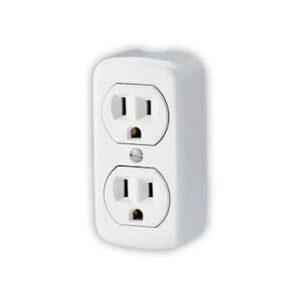 SURFACE DUPLEX RECEPTACLE 125V