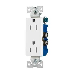 DECORATIVE DUPLEX RECEPTACLE 125V